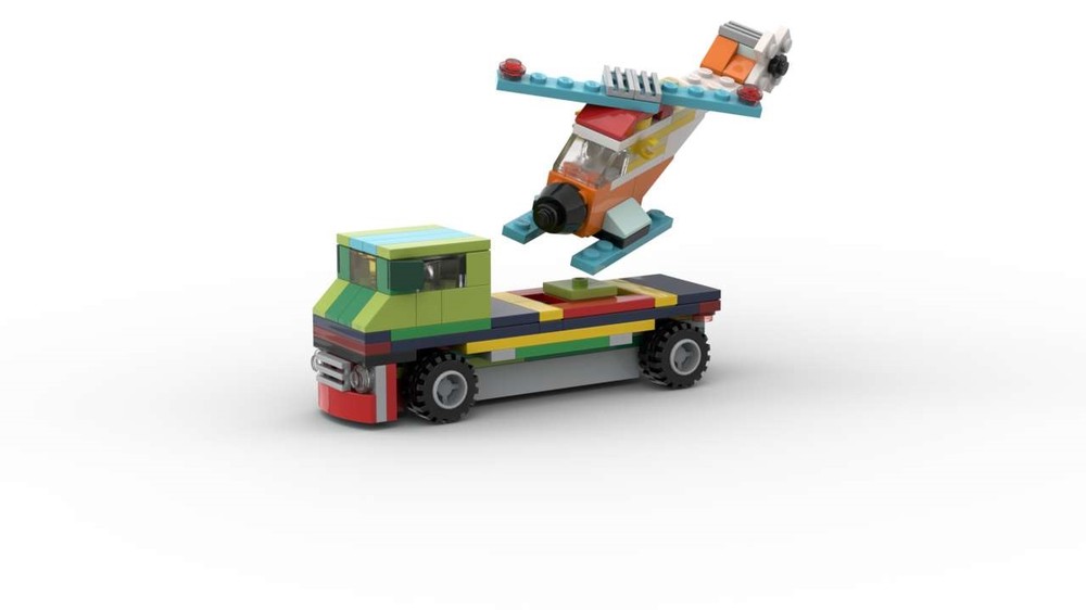 Lego 10696 Helicopter transporter