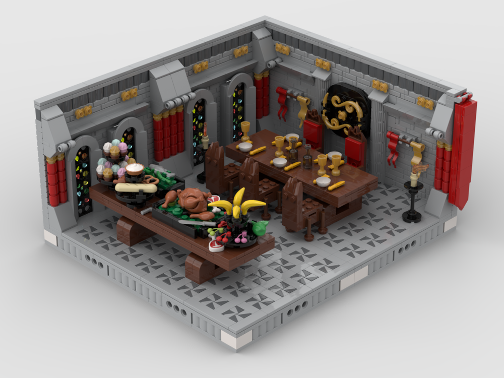 Lego Big Royal dining room