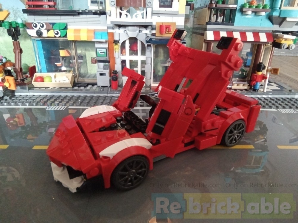 Lego Ferr*ri FXX-K - 4 Set Mod