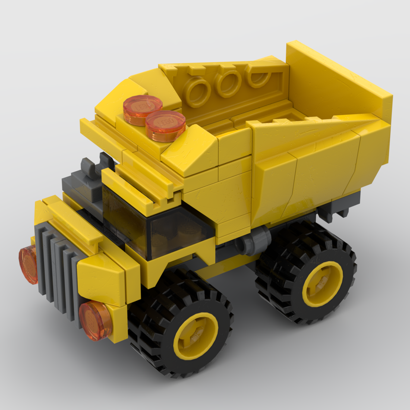 Lego Yellow truck