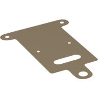 Lego Roof, with Flap Opening (Car) / Dark Tan