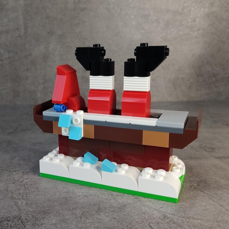Lego 10698 SANTA IN THE CHIMNEY
