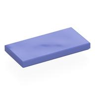 Lego Tile 2 x 4 with Groove / Blue Violet