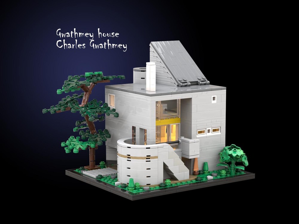 Lego Gwathmey House