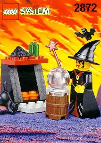 Lego Witch and Fireplace