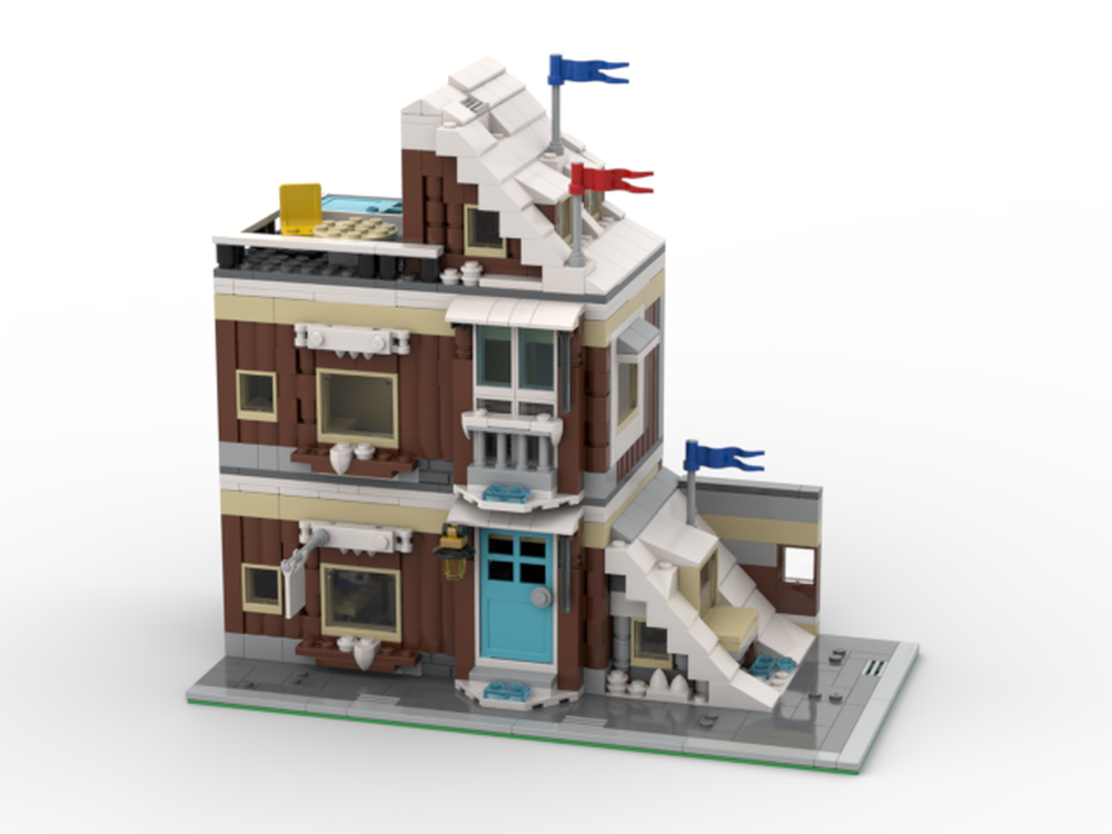 Lego Modular Winter Lodge
