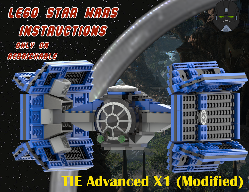 Lego Vader's TIE Modified (Classic-style)