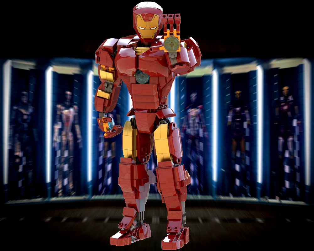 Lego Iron Man Mark 3 Figure