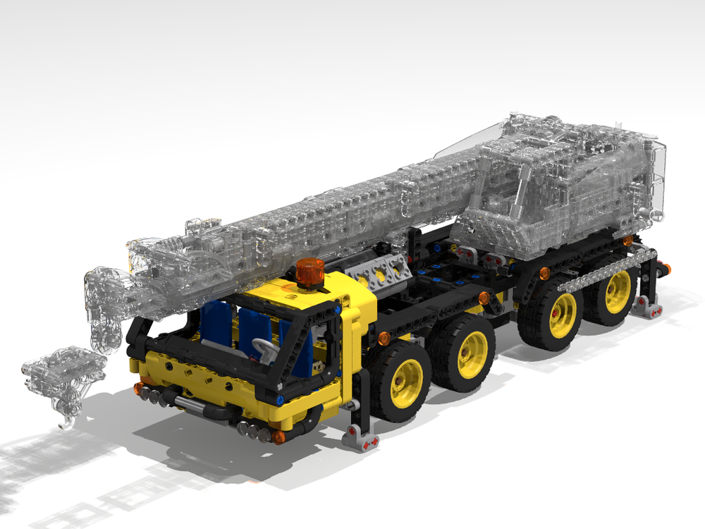 Lego 42108 MOD - chassis