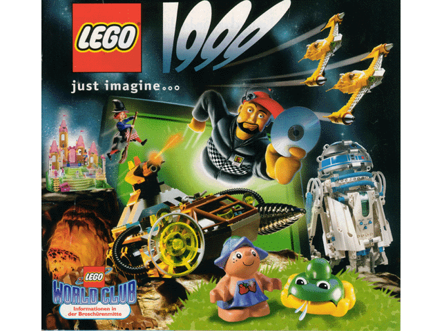 Lego 1999 Large German #3 (4321342-D)