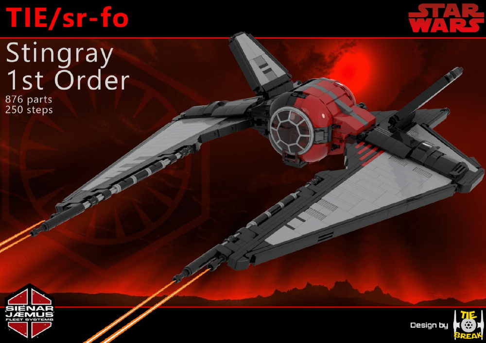 Lego TIE Stingray (TIE/sr-fo)