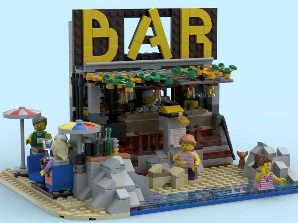Lego Beach Bar