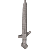 Lego Weapon Greatsword / Flat Silver