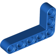 Lego Technic Beam 3 x 5 L-Shape Thick / Blue