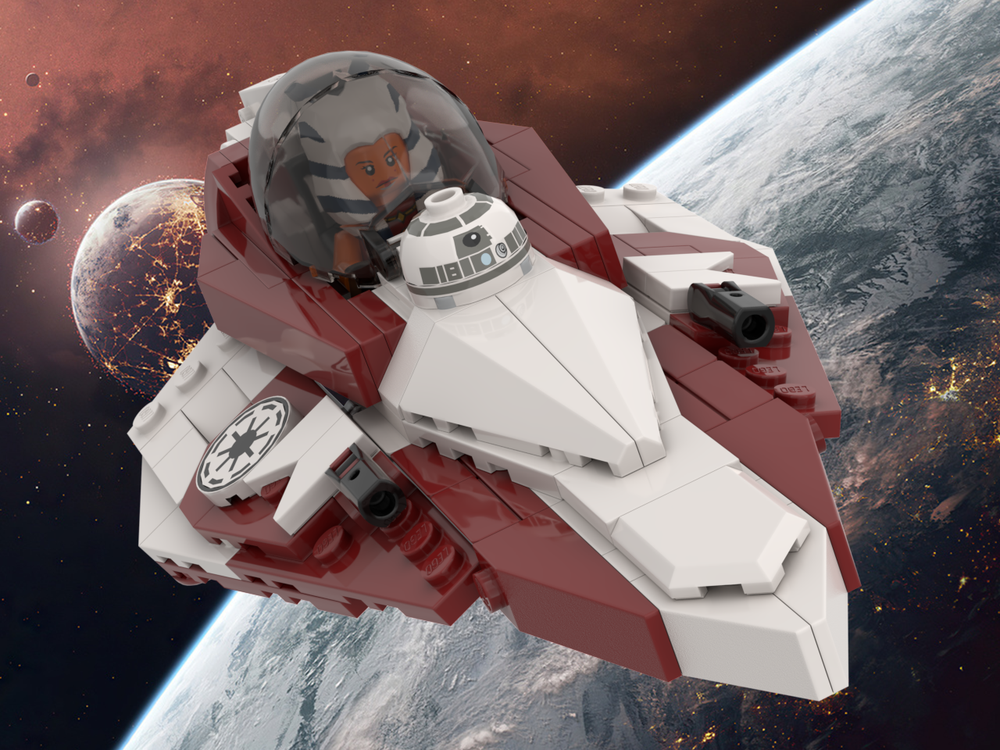 Lego Ahsoka Tano's Delta-7B Starfighter