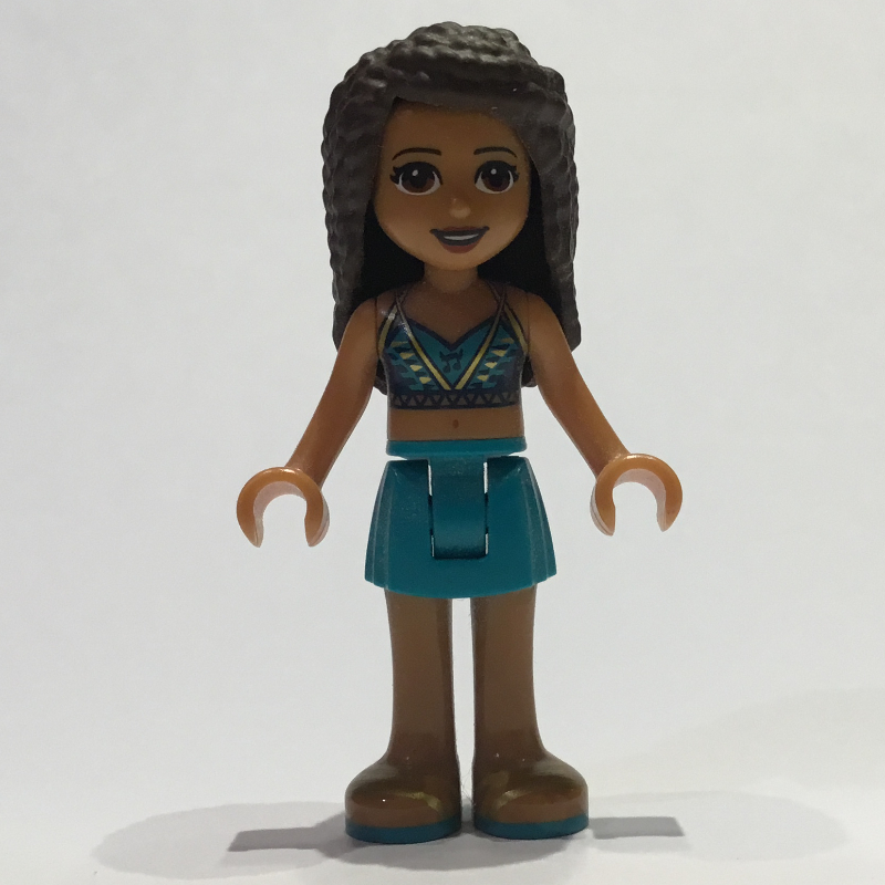 Lego Andrea - Dark Turquoise Bikini, Dark Turquoise Skirt