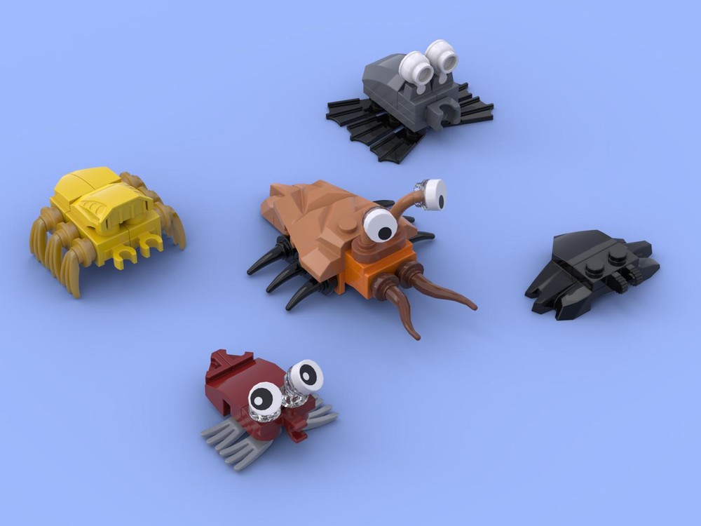 Lego Various smaller crawlers