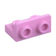 Lego Bracket 1 x 2 - 1 x 2 Inverted / Bright Pink