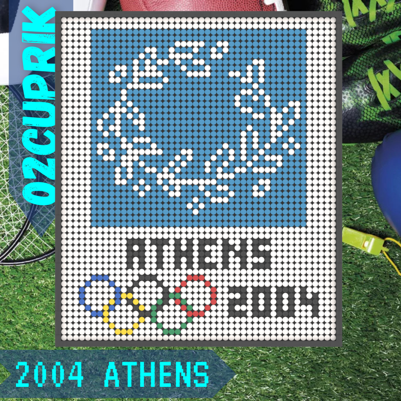 Lego Athens 2004 Olympic Poster