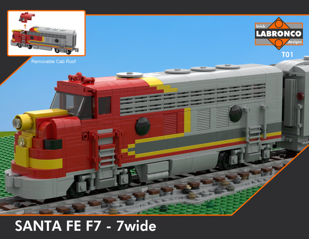 Lego T01- Santa Fe F7
