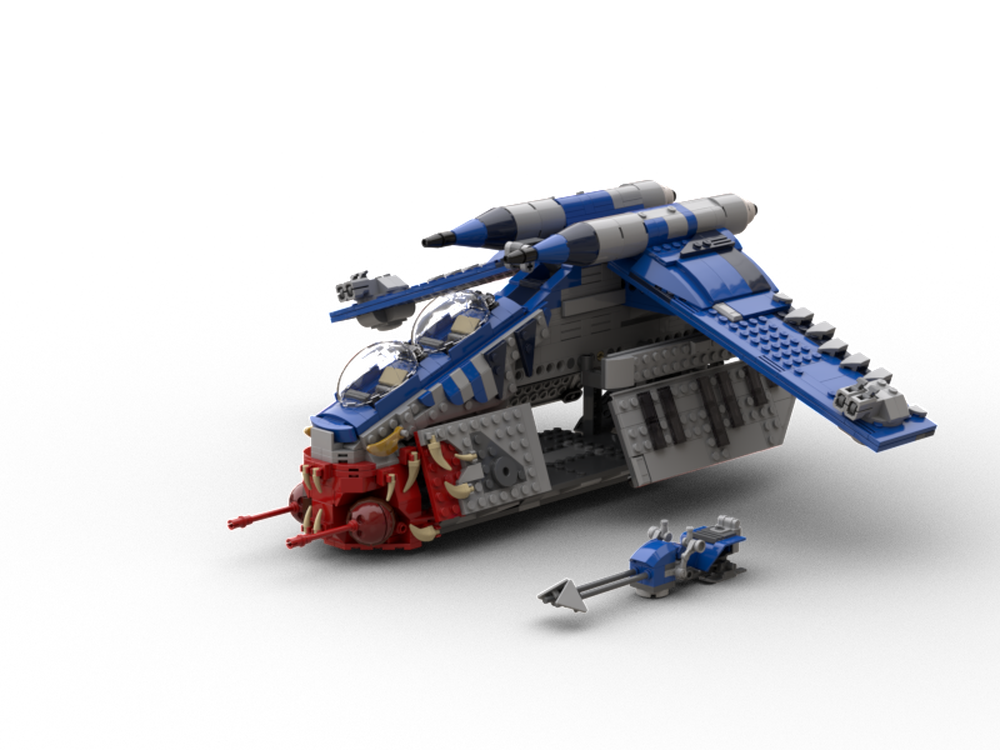 Lego Muunilinst 10 LAAT Gunship