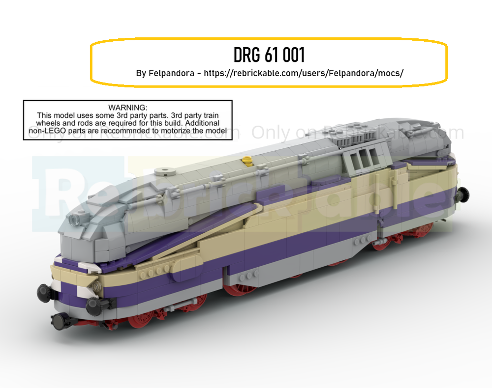 Lego DRG Class 61 001