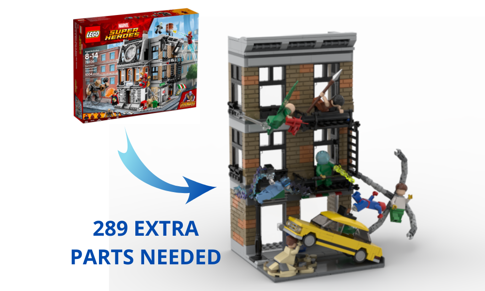 Lego 76108 MOD Sinister Six Showdown