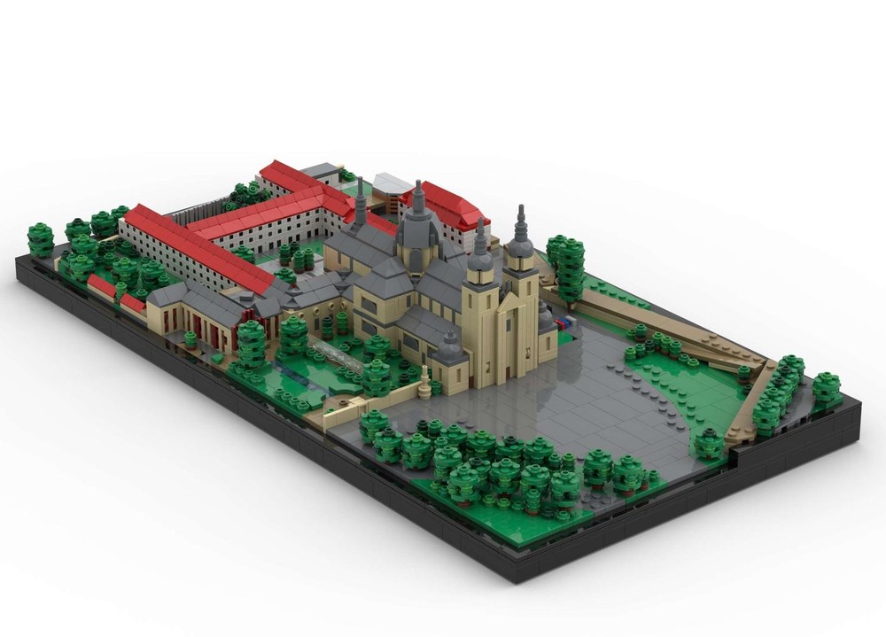 Lego Fulda Cathedral extended