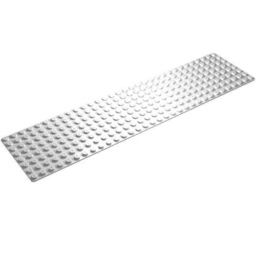 Lego Baseplate 8 x 32 / White