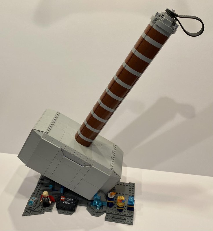 Lego 76209 Thor's Hammer Display Stand Alternate Build