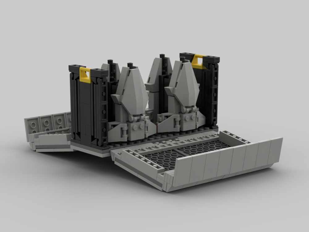Lego Futuristic Drone Launch Container