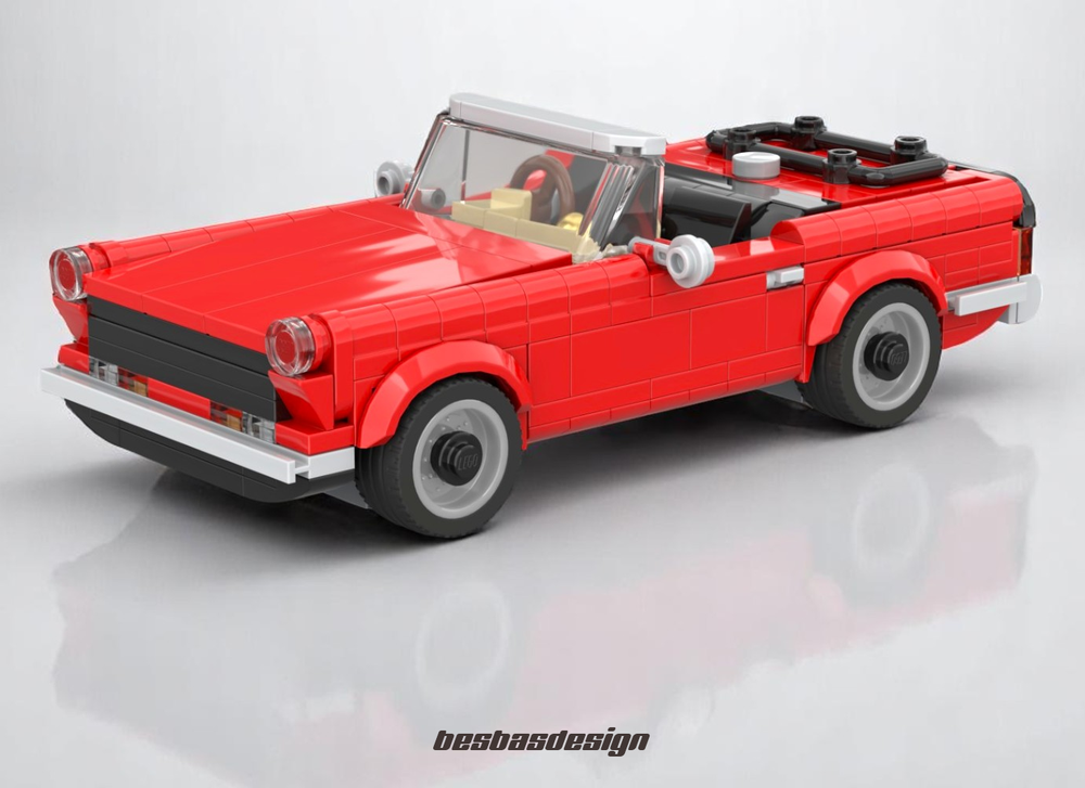 Lego Triumph TR6