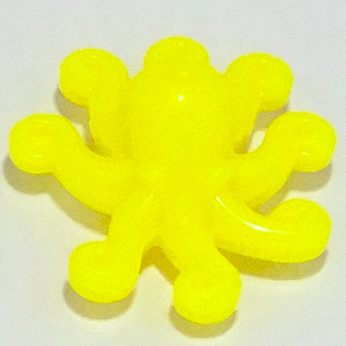 Lego Animal, Sea Life Set, Octopus / Vibrant Yellow