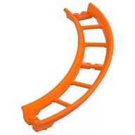 Lego Vehicle Track, Roller Coaster, Curve Ramp 13 x 13 x 3 / Orange