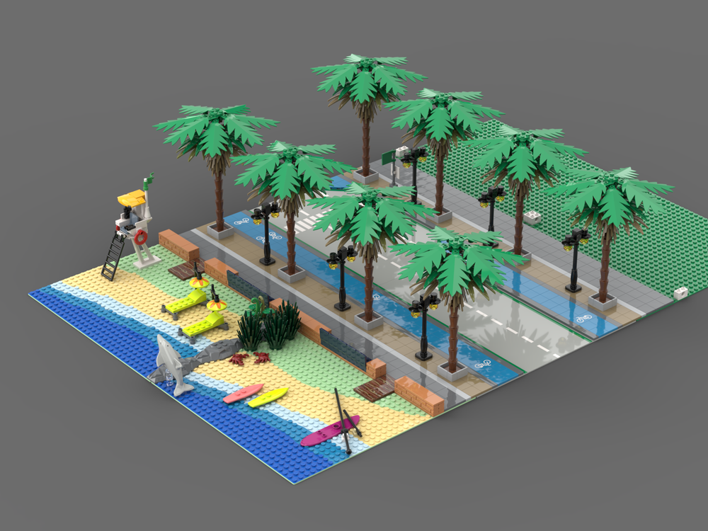 Lego Beach Front Boulevard