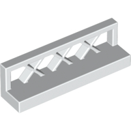 Lego Fence Lattice 1 x 4 x 1 / White
