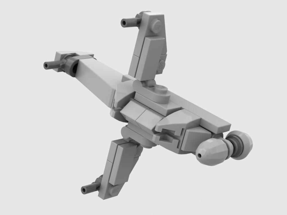 Lego micro scale b wing starfighter