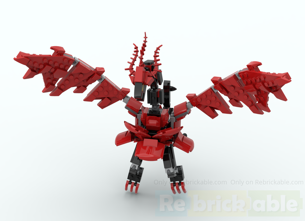 Lego Black Rose Dragon