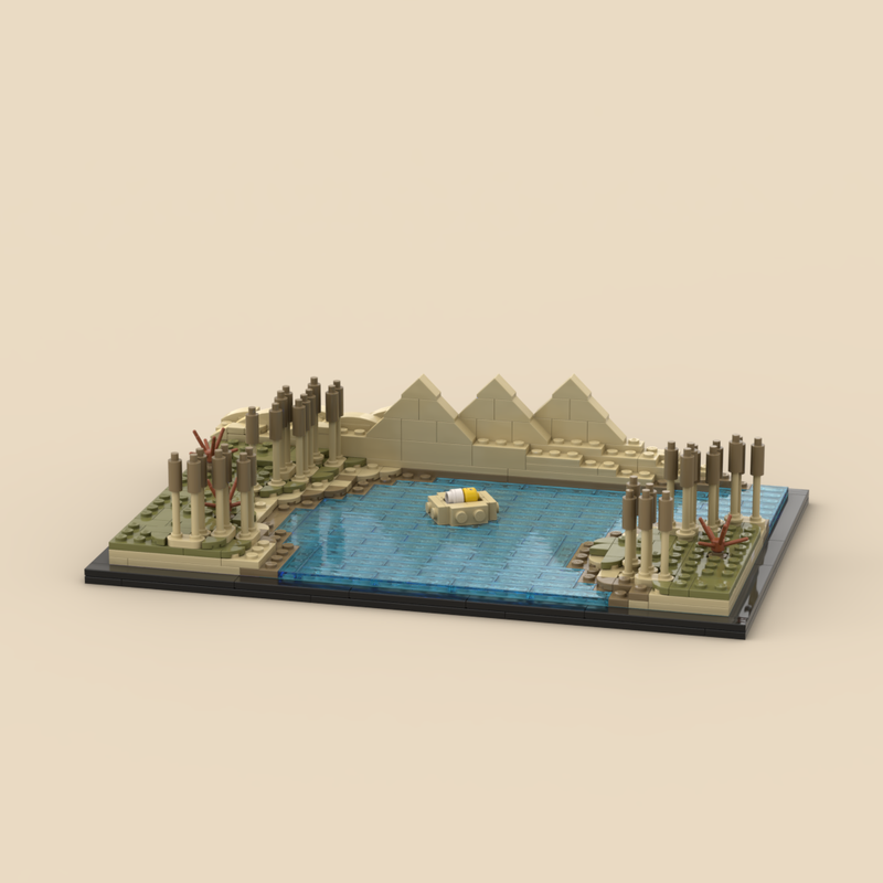 Lego Moses in the Nile
