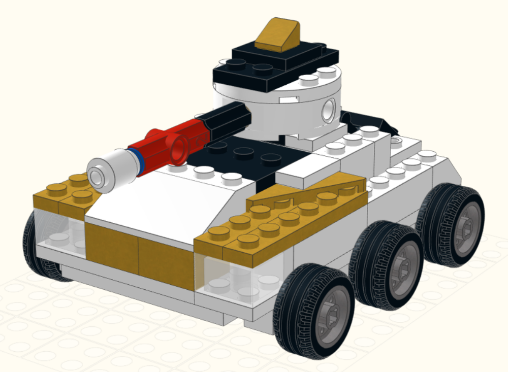 Lego Exon battle Tank