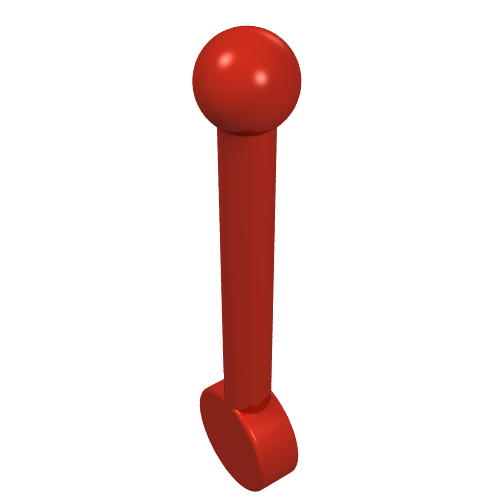 Lego Lever Small / Red