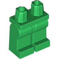 Lego Hips  and Legs Plain / Green