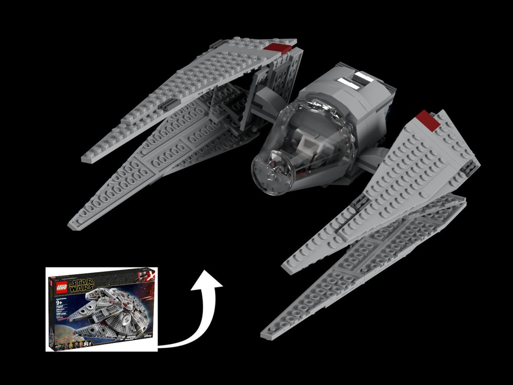 Lego 75257-1 Millennium Star Fighter