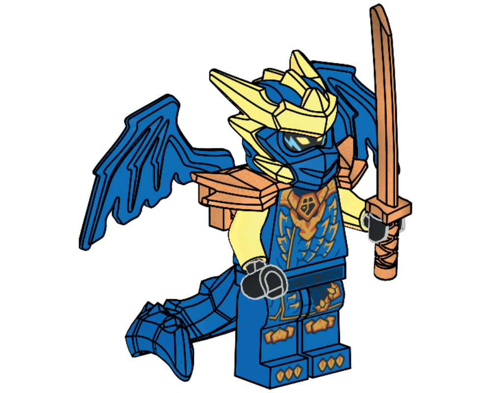 Lego Dragon Jay