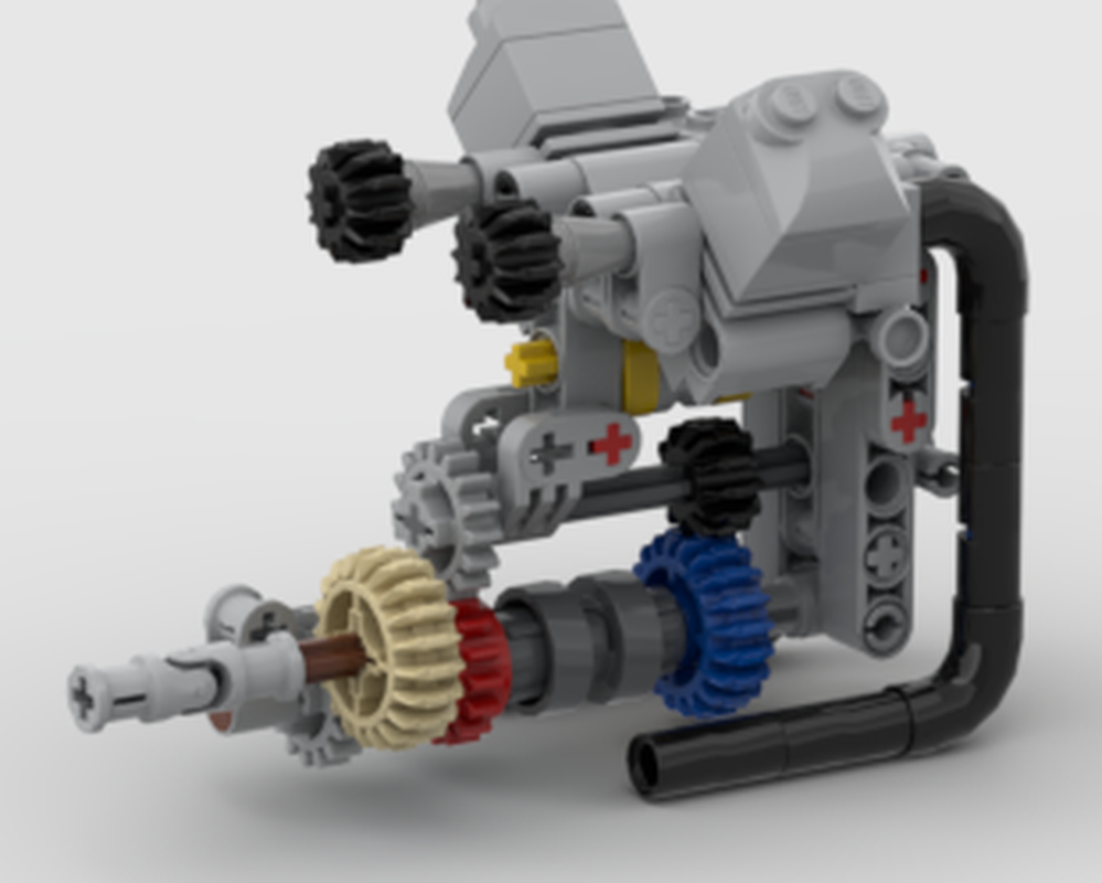 Lego 90° V2 Engine
