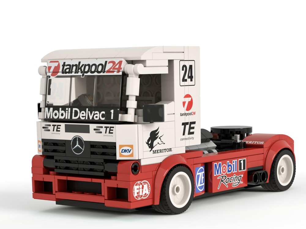 Lego Mercedes-Benz Actros MP4 racing truck