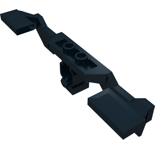 Lego Train Motor Decorative Side 10 x 2 x 2 with Closed Hub Points (for 9V Train Motor)