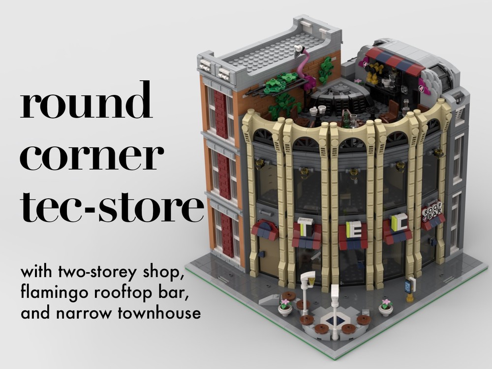 Lego Round Corner Tec-Store