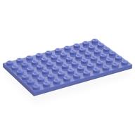 Lego Plate 6 x 10 / Blue Violet