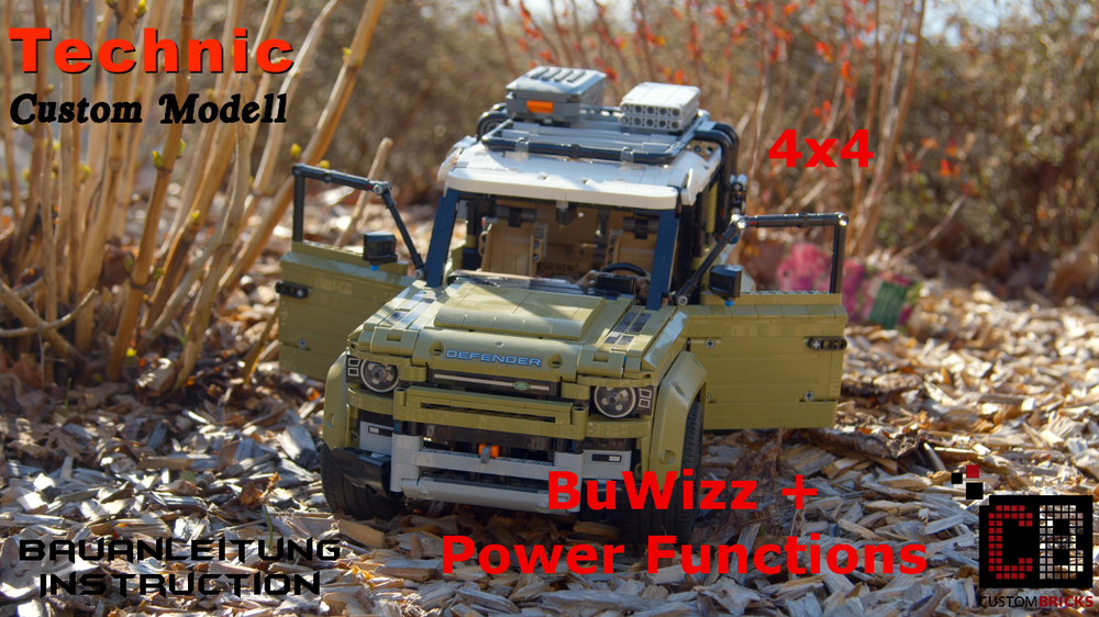 Lego Custom RC 42110 mit BuWizz